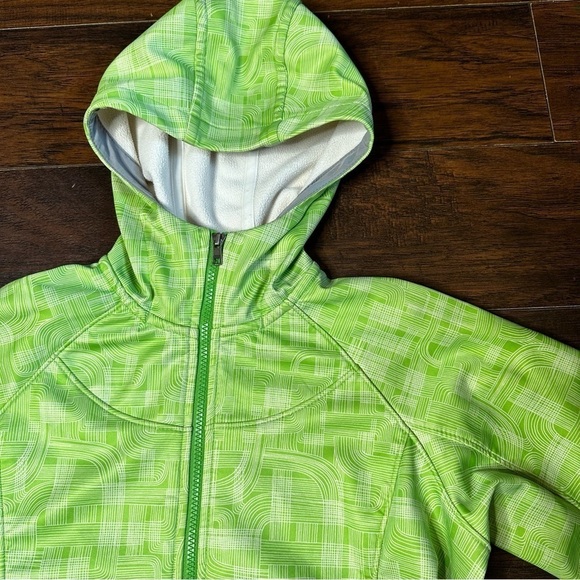 Patagonia Green Slopeside Fleece Hoodie Sweatshirt - Picture 3 of 5